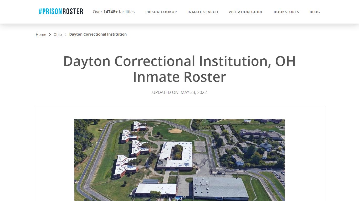 Dayton Correctional Institution, OH Inmate Roster